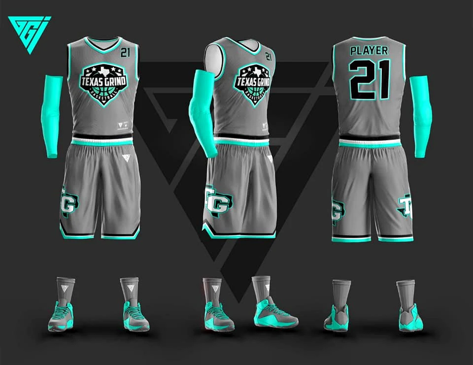Official Texas Grind kit — black, white, and mint